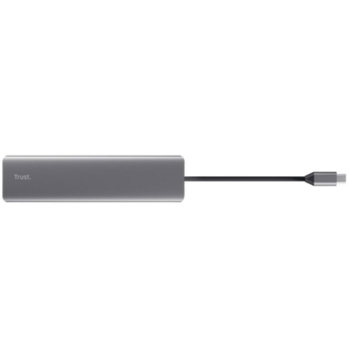 Trust Dalyx Adaptador multipuerto 7 en 1 USB-C Gris Trust Dalyx Adaptador multipuerto 7 en 1 USB-C Gris